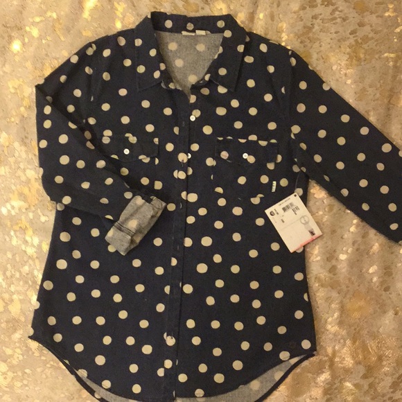 Roxy Long Sleeved Denim Shirt - Picture 4 of 4